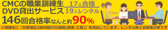 DVDレンタル合格率
